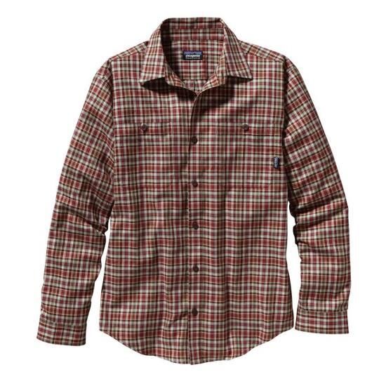 Patagonia Erkek Long-Sleeved Pima Cotton Gömlek