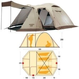 Ferrino Poseidon 2+2 Çadır