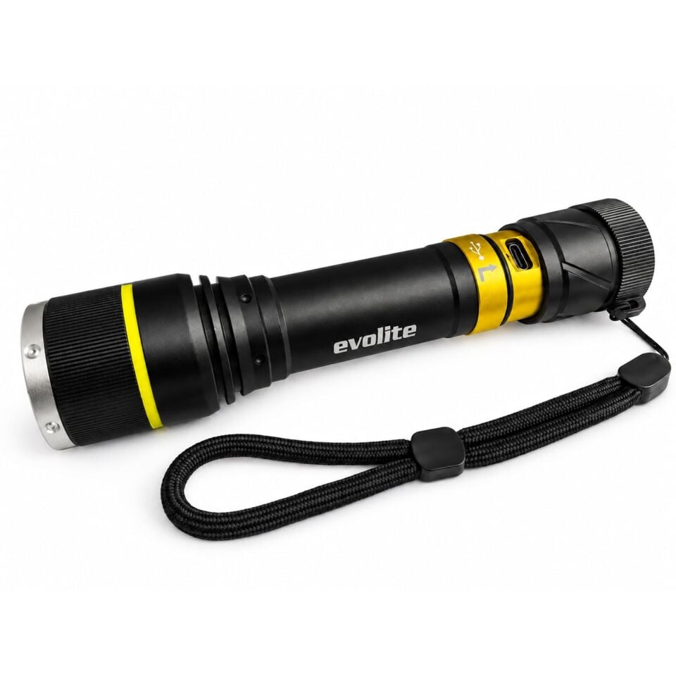 Evolite Raven 1000 lm Şarjlı El Feneri