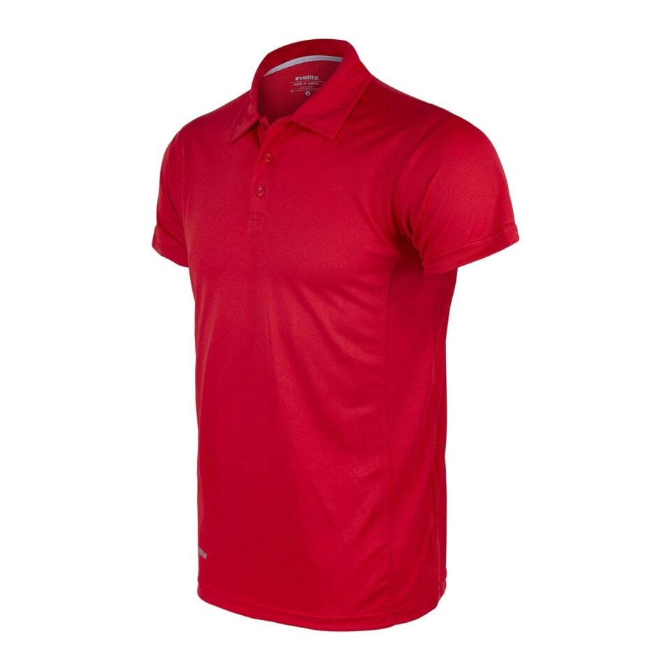 Evolite Polo Dry Termal T-Shirt - Kırmızı